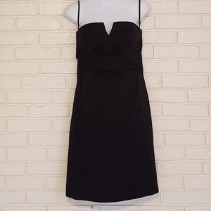 WHBM White House Black Market strapless dress